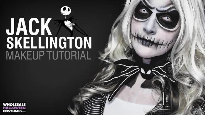 Jack Skellington Makeup Tutorial