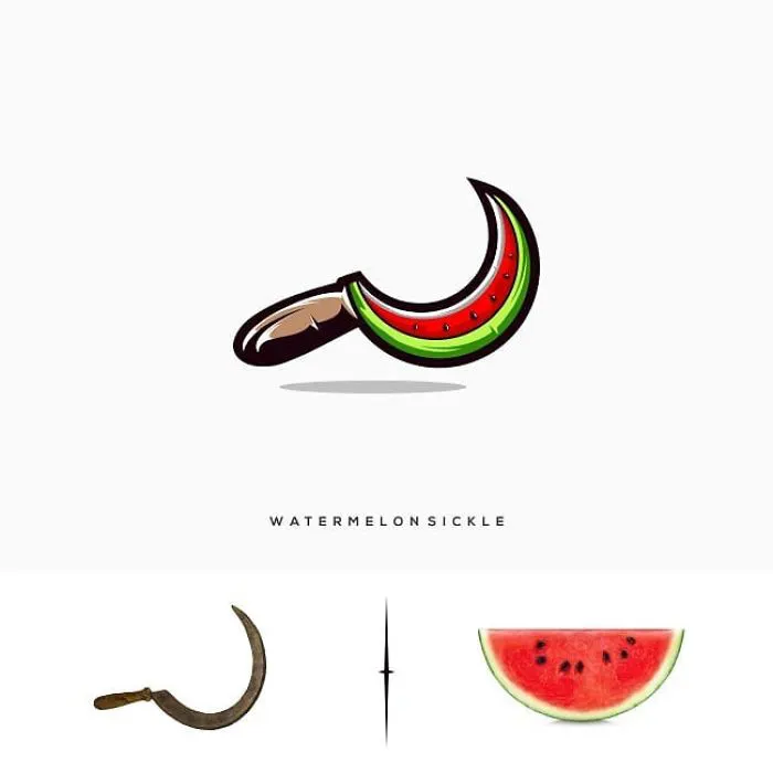 Indonesian Designer Combines Unlikely Pairs Of Things To Create Clever Logos (26 Pics)