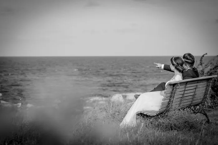 Black And White Wedding Story..
