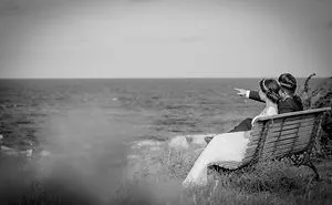 Black And White Wedding Story..