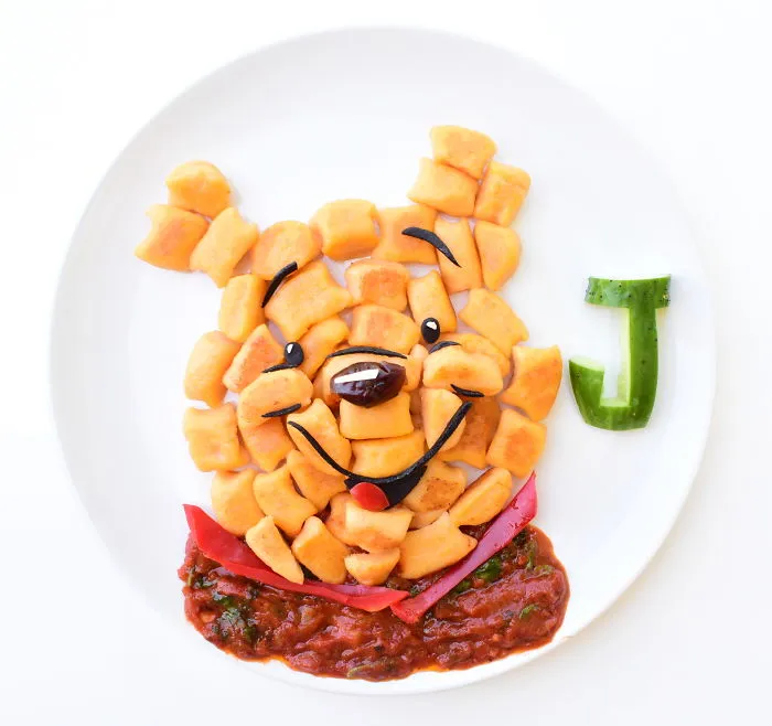 Winnie The Pooh - Sweet Potato Gnocchi
