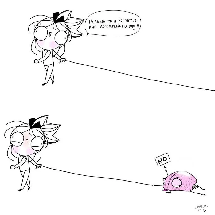 I Draw Relatable Comics About Petunia Who Helps Me To Look At Life From A Humorous Perspective