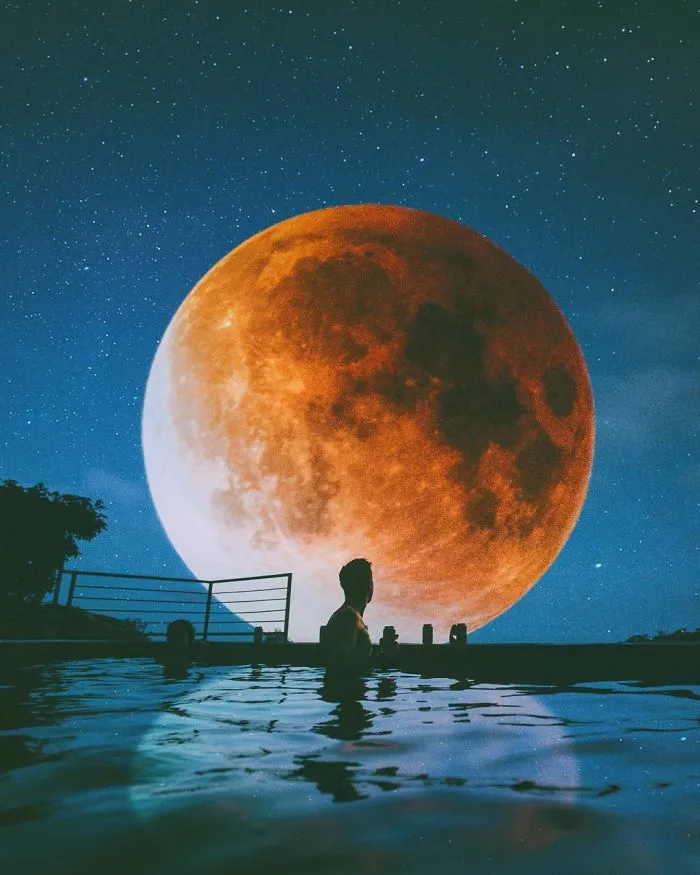 Combino fotos en Photoshop para hacer escenas surrealistas, aquí hay 35 de ellas