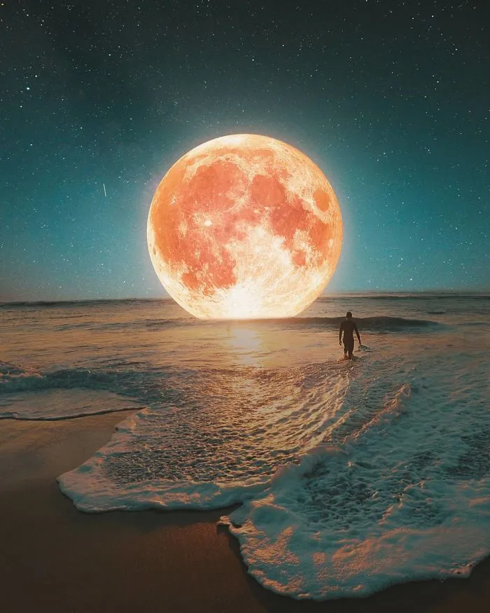 Combino fotos en Photoshop para hacer escenas surrealistas, aquí hay 35 de ellas