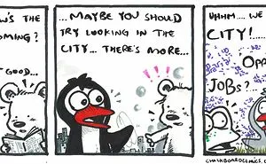 Welcome To Northwood Meadows - A Comic Strip Done At 6am On Saturdays
