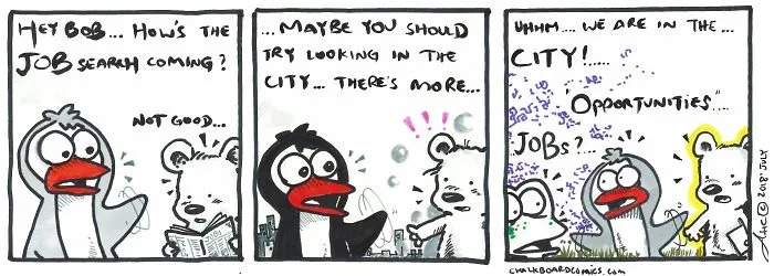 Welcome To Northwood Meadows - A Comic Strip Done At 6am On Saturdays