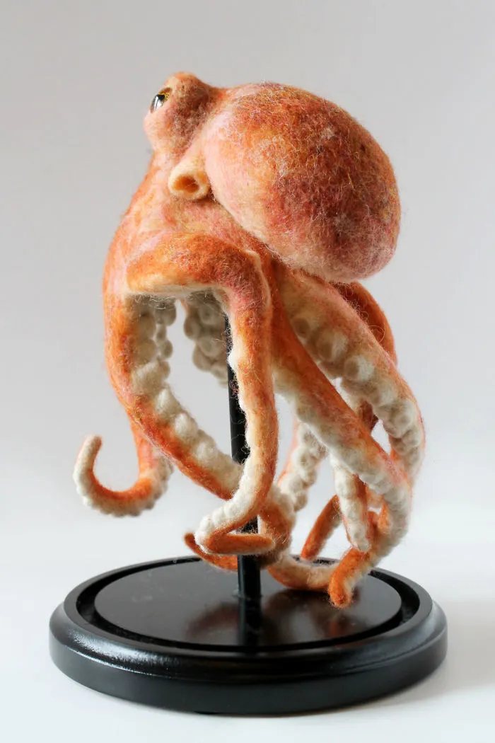 I Needle Felt Wool Sculptures Of Wildlife, Trying To Capture The Individual Character Of Each Animal (30 New Pics)