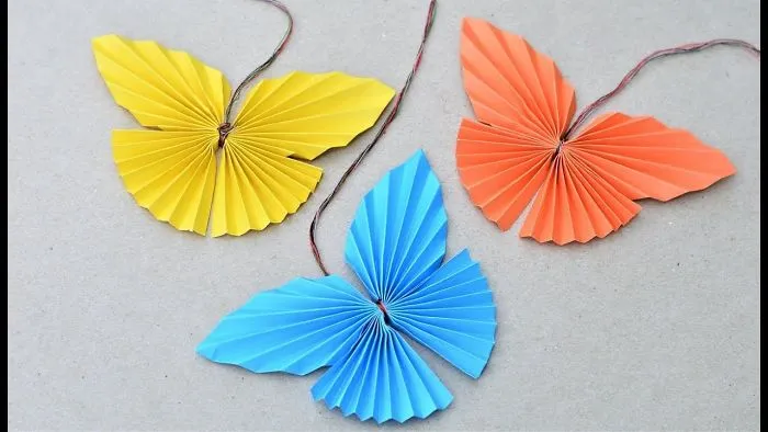 Paper Craft | How To Make A Butterfly With Paper | Paper Butterfly | Butterfly