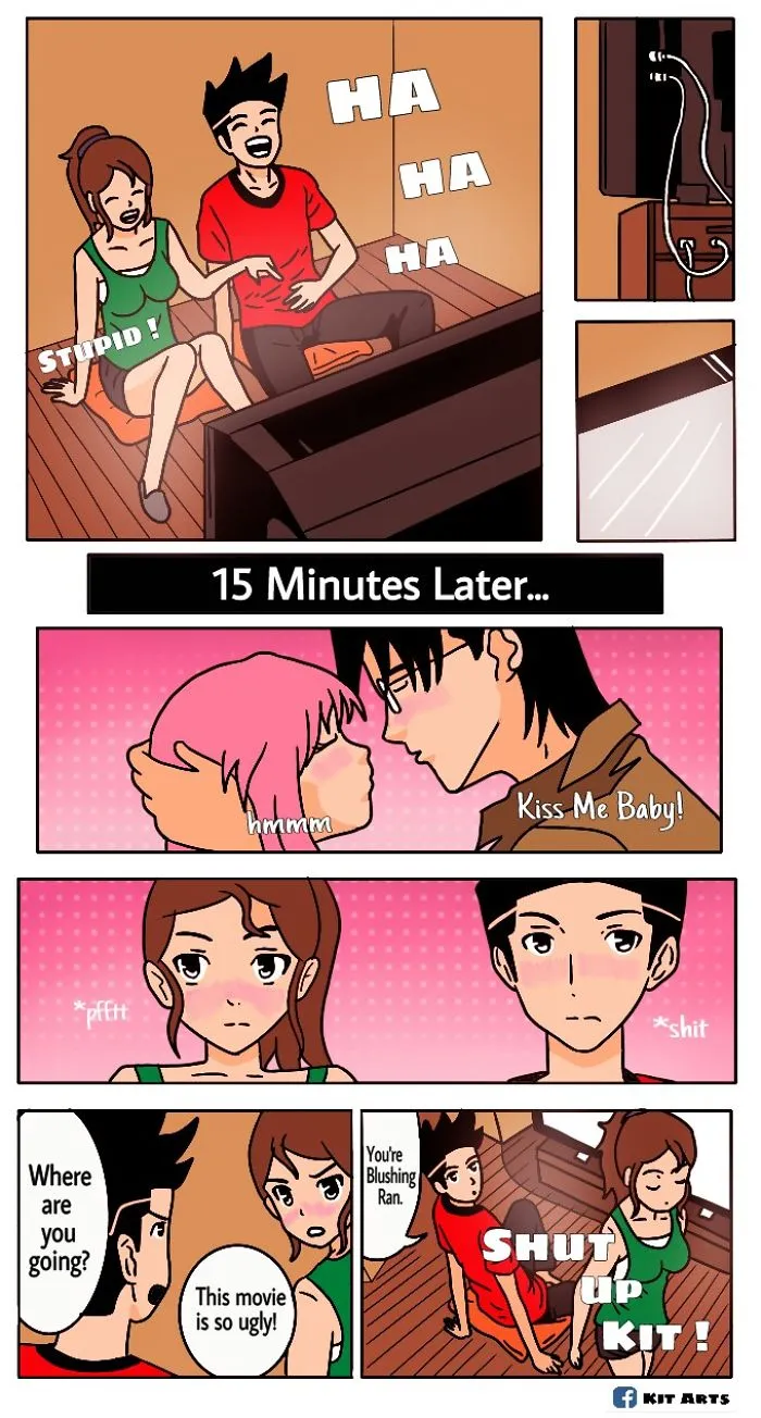 Awkard Moments While Watching Movie W/ Friend.