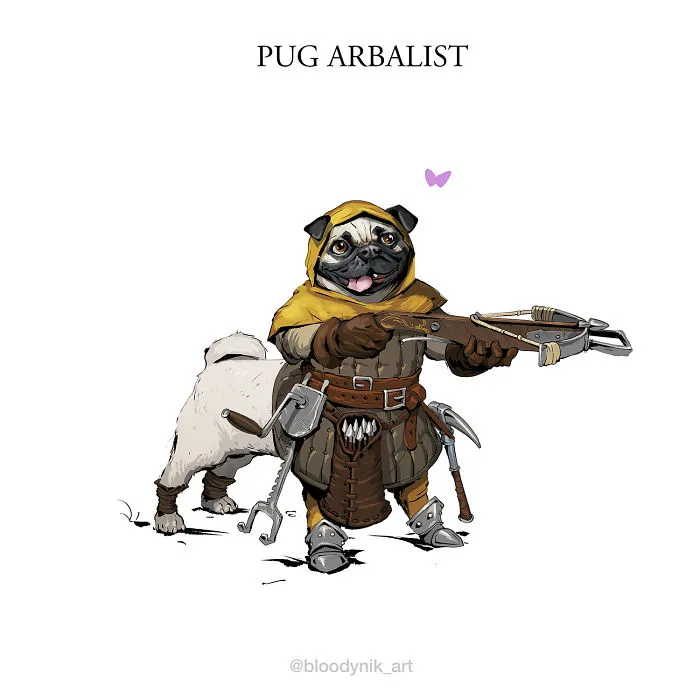 I Created Battle Dogs From Different Dog Breeds, And Here's The Result