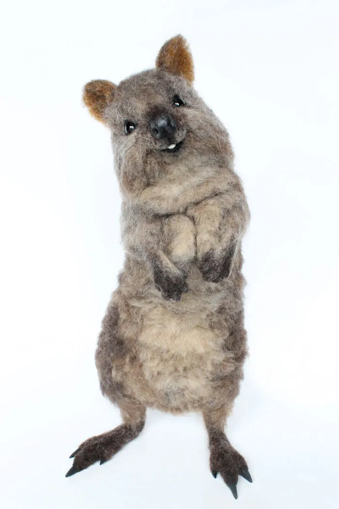 I Needle Felt Wool Sculptures Of Wildlife, Trying To Capture The Individual Character Of Each Animal (30 New Pics)