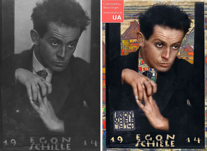 Egon Schiele, 1914