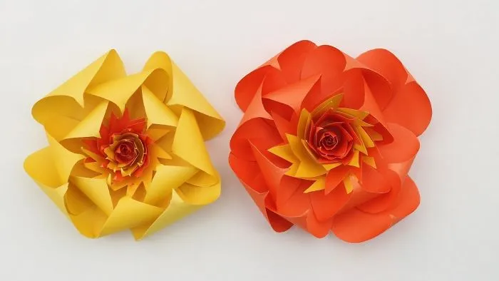 Paper Flowers | How To Make Easy Paper Flowers Step By Step | Flowers Craft | Easy Paper Flowers