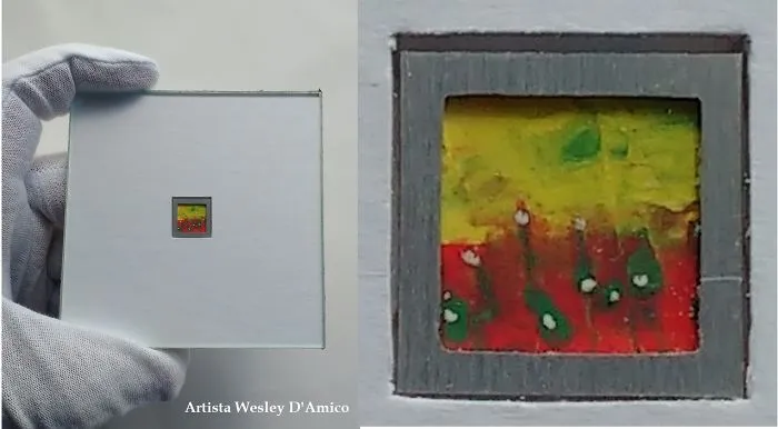 Each Has Its Own Planet, But Wesley D'amico Lives In The World Of The Moon, And Painted Chickens On Mars