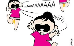 5+ Funny Illustrations Showing How Its Difficult To Have Big Thighs