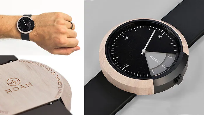 This Innovative Watch Gently Combines Technology And Wood's Beauty