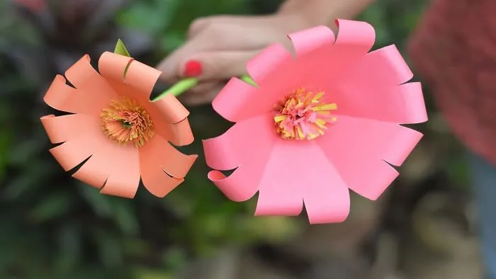 How To Make Paper Flowers Step By Step || Origami Paper Flowers || Origami Flowers Video