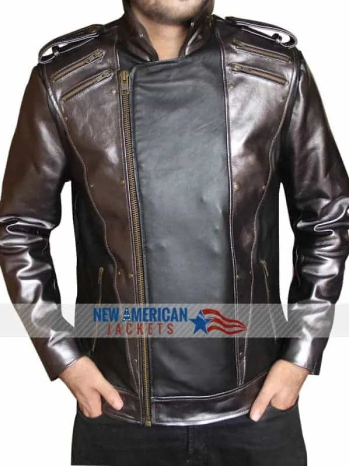 X Men Apocalypse Quicksilver Leather Jacket