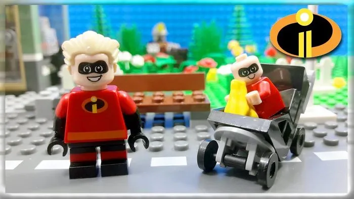 I Made This Incredibles 2 Dash And Jack Jack | Lego Stop Motion