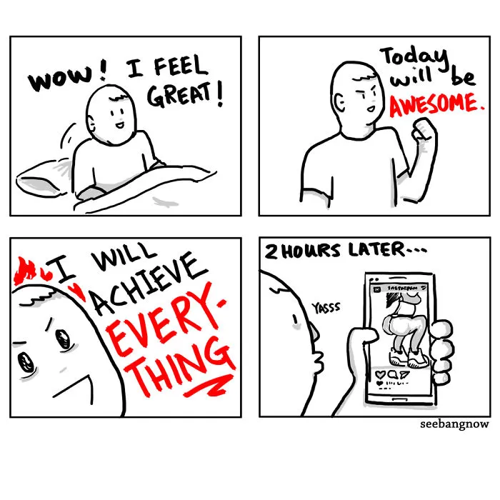 30 Comics About Death, Dogs, Cats And Me