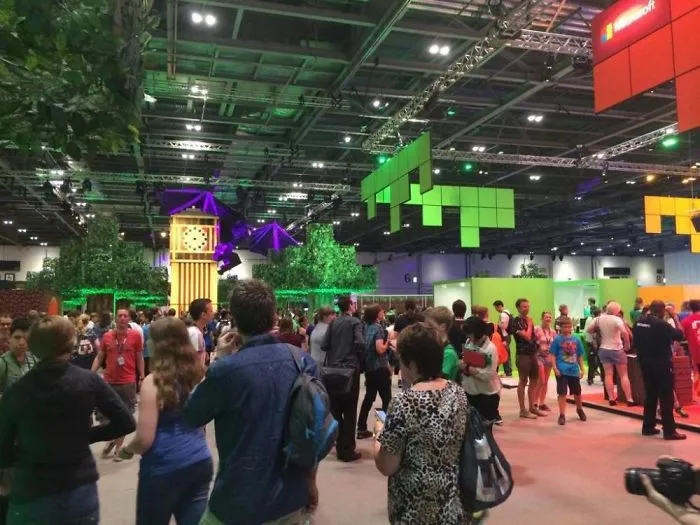 I Made Danny Devito , John Cena And Phil Swift Be Standing In Minecon (Photoshop)