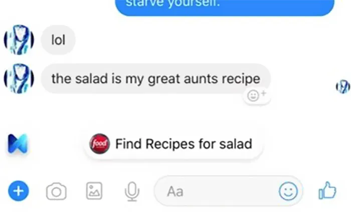 Facebook Served Me An Ad Inside Of A Private Chat