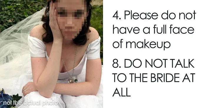 The Guests Were So Horrified By This Brides List Of Demands They Shared Them With The Internet
