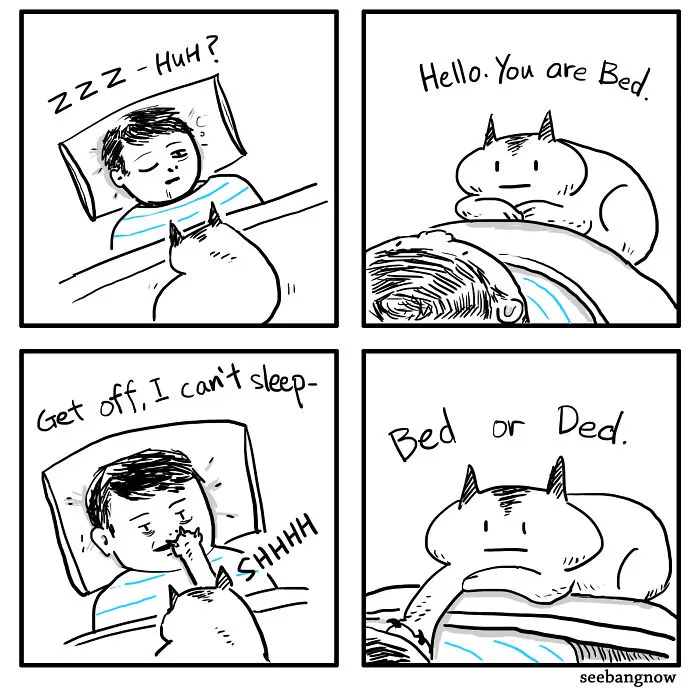 30 Comics About Death, Dogs, Cats And Me