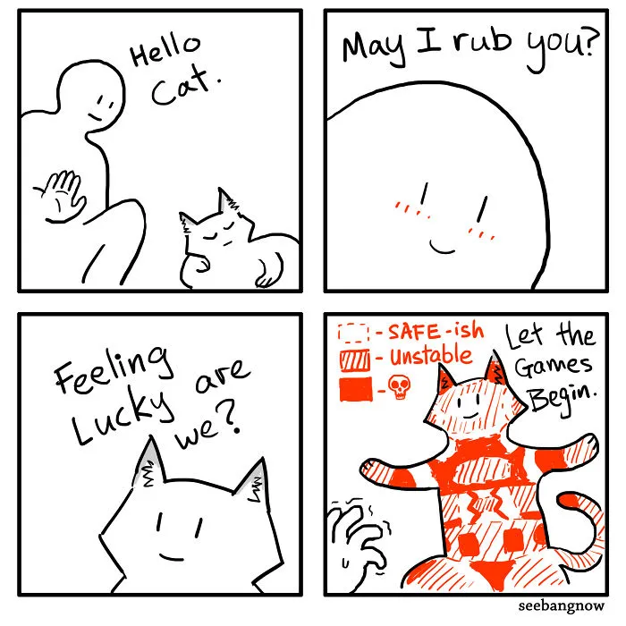 30 Comics About Death, Dogs, Cats And Me