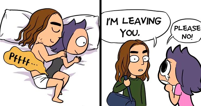 This Fart Guide Is A Must Read For Every Couple That Sleeps In The Same Bed