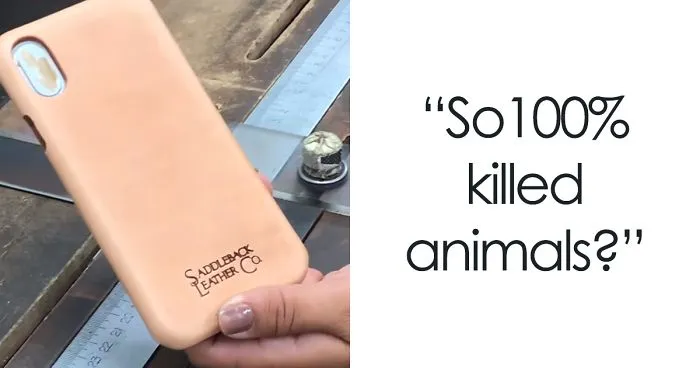 Pro-Vegan Guy Attacks iPhone Case Makers For Killing Animals To Make Cases, And Company's Reply Goes Viral