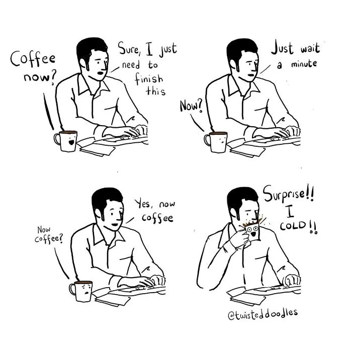 Making Coffee Wait
