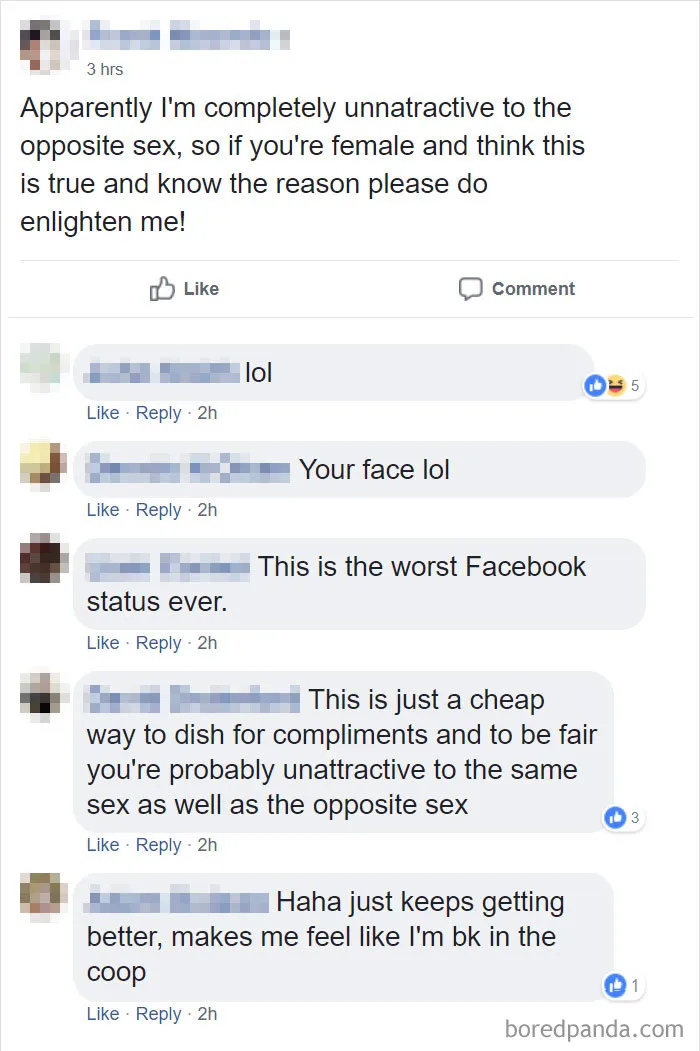 14 People That Went Fishing For Compliments And Got What They Deserved