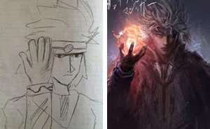 30 Artists Challenge Themselves To Redraw Their Old 'Crappy' Drawings, Prove That Practice Makes Perfect