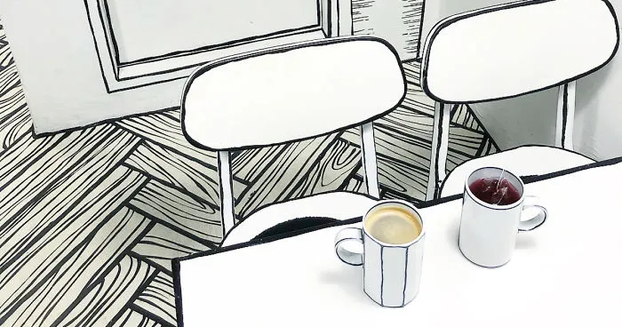 This Unusual Café In Seoul Will Make You Feel Like You Walked Into A Cartoon