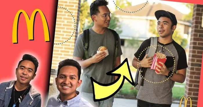 Two Friends Installed A Photo Of Themselves At A Mcdonald's And Almost 2 Months Later It's Still There