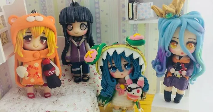 Little Figures That I Make Out Of Clay