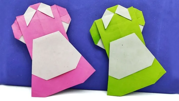 Paper Dress Making Tutorial For Kids