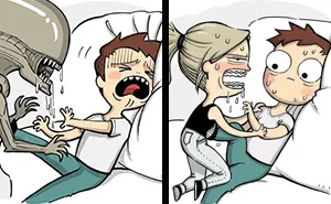 Este Artista Captura Su Vida Con Su Novio En Unos Cómics Divertidos Que A Veces Son Inapropiados En El Ambiente De Trabajo