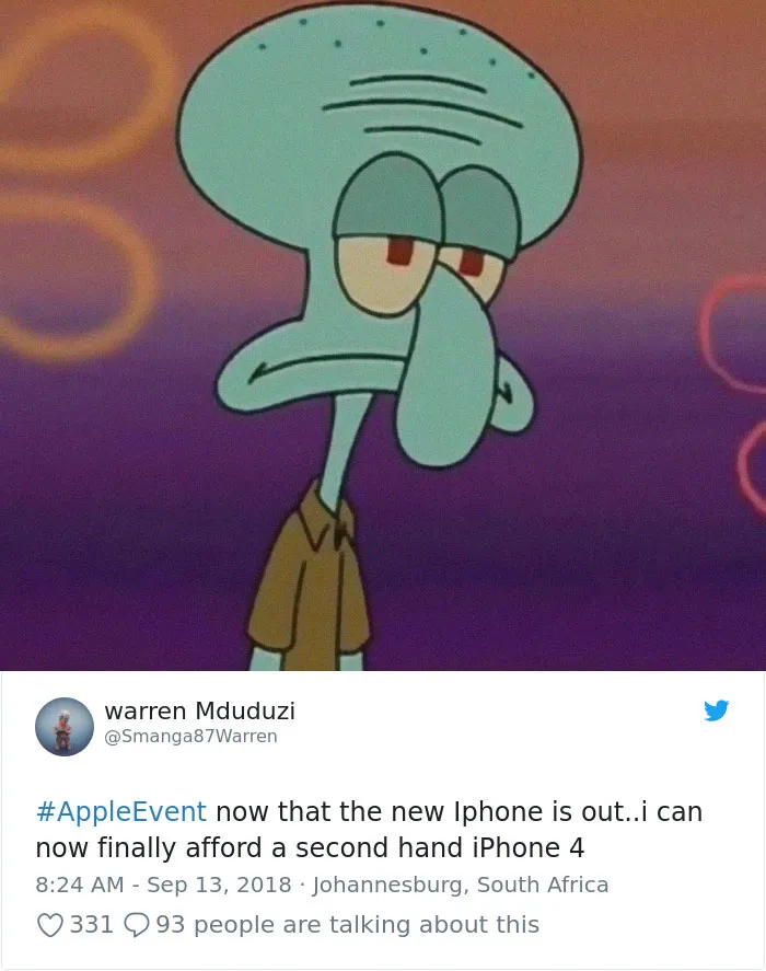 Apple Reveals Its Newest iPhone, The Internet Reacts With 62 Hilarious Memes
