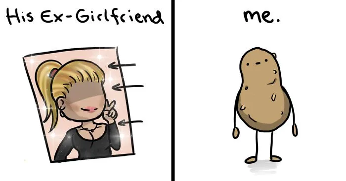 I'm Not The Prettiest But I Have A Good Personality, And Here's My Life As A Potato (24 Comics)