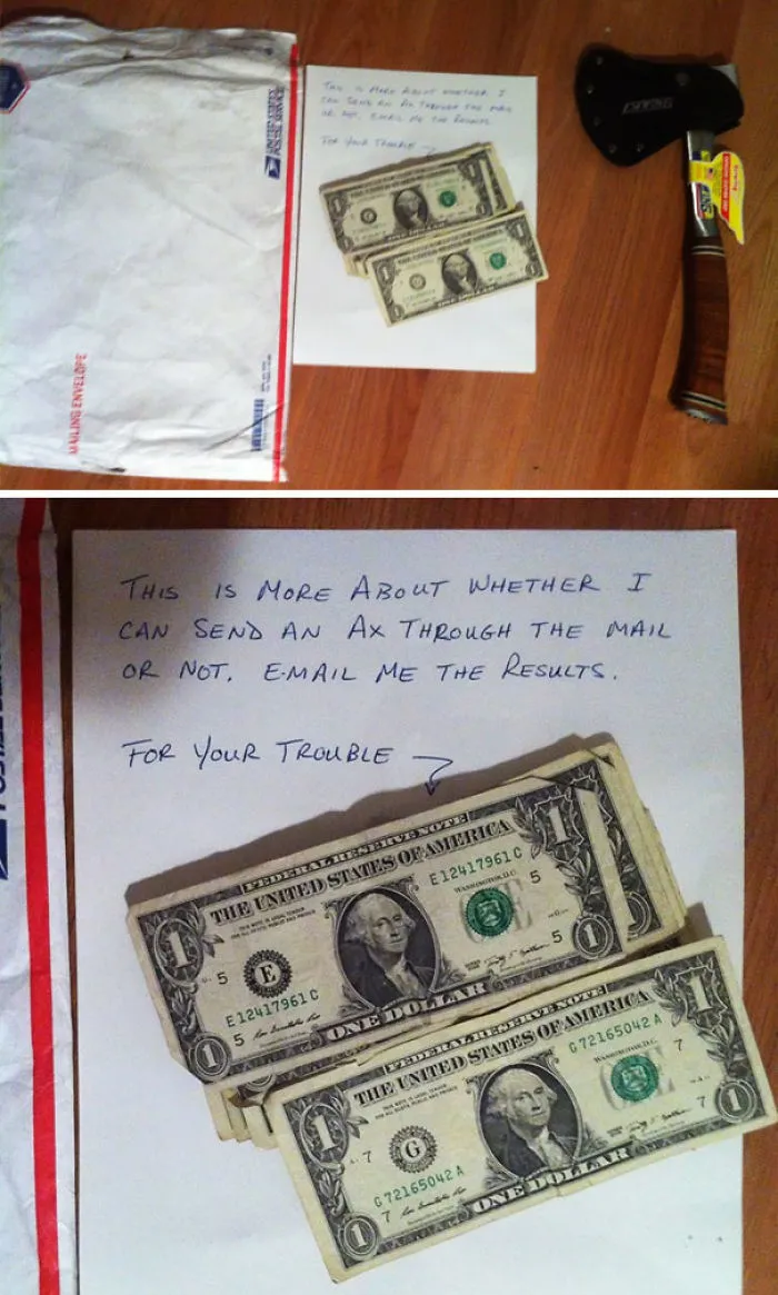 I Don't Always Get Packages From My Father But When I Do...
