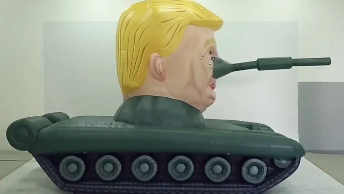 Trump Tank Invades The Streets Of Beirut
