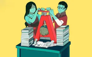 Estas oscuras ilustraciones muestran lo que está mal con la sociedad