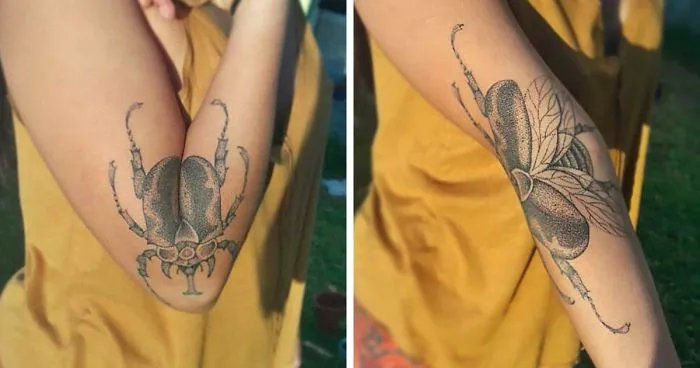 10 Genius Tattoos That Reveal All Their Glory Only After You Extend Your Legs Or Arms
