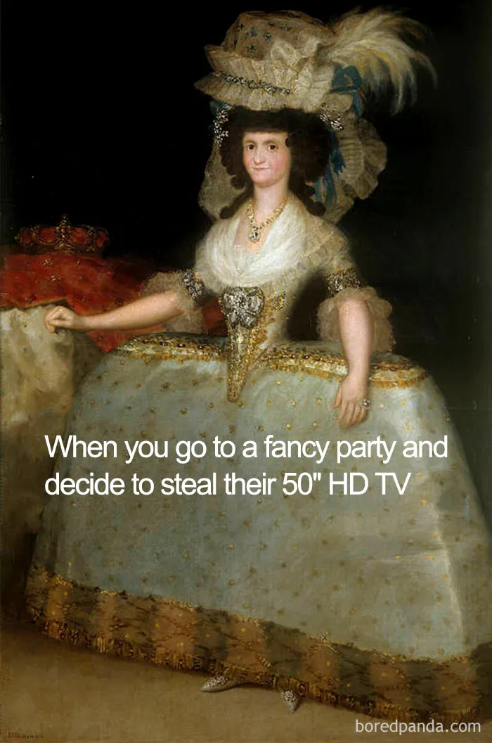 50 Of The Funniest Classical Art Memes Ever