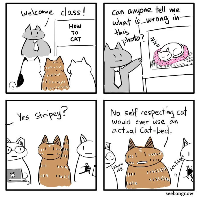 30 Comics About Death, Dogs, Cats And Me