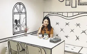 This Unusual Café In Seoul Will Make You Feel Like You Walked Into A Cartoon