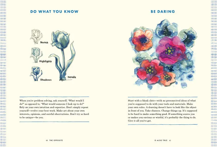 I Organized All My Inspirational Art Advice And Realized It Can All Be Paired In Opposites - So Which Way Is Right?