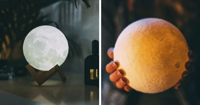 These Moon Lamps Will Make Your Room Look Out Of This World
